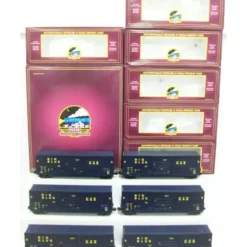 MTH 20-90415 O CSX 50' High Cube Box Car Set (Set of 6) - Model Train Junction: Quality Parts and Art Supplies