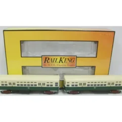 MTH 30-2888-3 O CTA 6200 Series Subway Set Add-On Non-Powered Set (Set of 2) - Model Train Junction: Quality Parts and Art Supplies