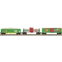 MTH 30-7050 O DPSU - 7UP RailKing Freight Car Set (Set of 3) - Model Train Junction: Quality Parts and Art Supplies