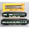 MTH 30-69068 O Erie RailKing 60 Madison Combo/Diner Car Set (Set of 2) - Model Train Junction: Quality Parts and Art Supplies