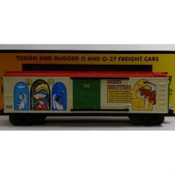 MTH 30-74656 O Gauge 2001 Christmas Box Car - Model Train Junction: Quality Parts and Art Supplies