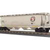 MTH 30-75490 O Gauge BNSF Cylindrical 4-Bay Hopper Car #477432 LN/Box - Model Train Junction: Quality Parts and Art Supplies