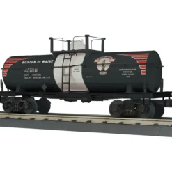 MTH 30-73344 O Gauge Boston & Maine Tank Car #457011 - Model Train Junction: Quality Parts and Art Supplies
