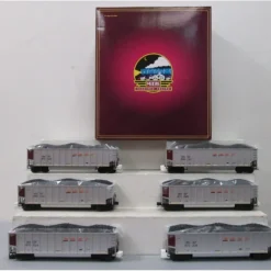MTH 20-90420 O Gauge Burlington Northern Santa Fe Coalporter Hopper Car Set - Model Train Junction: Quality Parts and Art Supplies