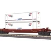 MTH 30-76412 O Gauge Canadian National Husky Stack Car w/Containers - Model Train Junction: Quality Parts and Art Supplies