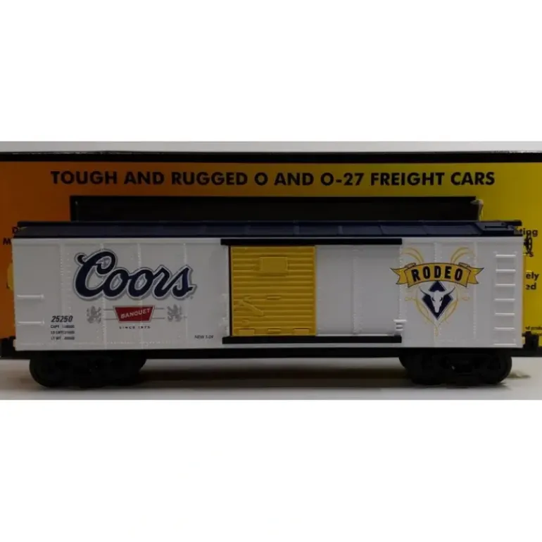 MTH 30-74507 O Gauge Coors Boxcar #25250 - Model Train Junction: Quality Parts and Art Supplies