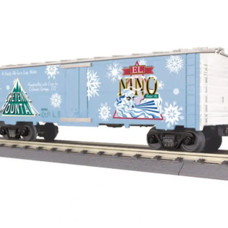 MTH 30-78078 O Gauge El Nino Dubbel Ale Modern Reefer Car - Model Train Junction: Quality Parts and Art Supplies