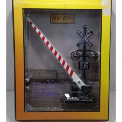 MTH 30-1073 O Gauge Highway Flasher/ Crossing Gate #262 - Model Train Junction: Quality Parts and Art Supplies