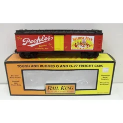 MTH 30-78009 O Gauge Holiday Beer Reefer Car - Model Train Junction: Quality Parts and Art Supplies