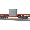 MTH 30-76345 O Gauge Milw. Depressed Center Flatcar w/Transformer Load - Model Train Junction: Quality Parts and Art Supplies