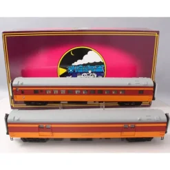 MTH 20-69173 O Gauge Milwaukee Road 70' Streamlined 2-Car Passenger Set - Model Train Junction: Quality Parts and Art Supplies