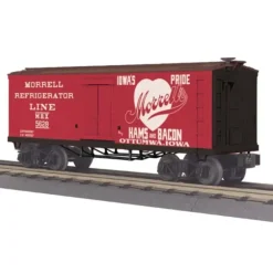MTH 30-78115 O Gauge Morrell Refrigertor Line 19th Century Reefer Car #5628 - Model Train Junction: Quality Parts and Art Supplies
