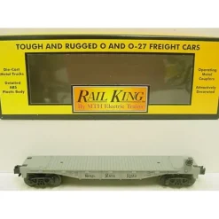 MTH 30-7605 O Gauge Nickel Plate Road Semi-Scale Flatcar #6753 EX/Box - Model Train Junction: Quality Parts and Art Supplies