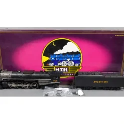 MTH 20-3032-1 O Gauge NKP Berkshire 2-8-4 Steam Locomotive & Tender #765 w/TMCC EX/Box - Model Train Junction: Quality Parts and Art Supplies