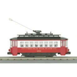 MTH 30-2585 O Gauge Pittsburgh Bump-n-Go Trolley #4383 - Model Train Junction: Quality Parts and Art Supplies