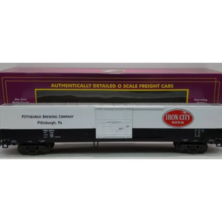 MTH 20-94224 O Gauge Pittsburgh Brewing Co. 60' Reefer Car #2010 - Model Train Junction: Quality Parts and Art Supplies