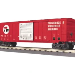 MTH 30-74630 O Gauge Providence & Worcester 50' Modern Boxcar #181 - Model Train Junction: Quality Parts and Art Supplies