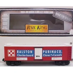 MTH 30-8625 O Gauge Ralston Purina Die-Cast Reefer Car #5684 LN/Box - Model Train Junction: Quality Parts and Art Supplies
