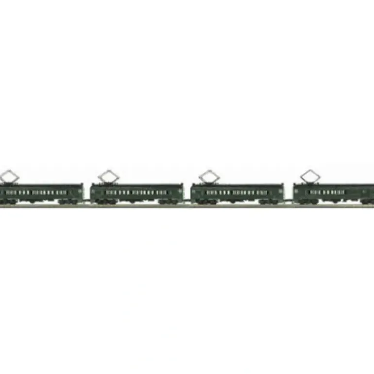 MTH 30-2650-1 O Gauge Reading MU4-Car Passenger Set w/Proto-Sound 2.0 - Model Train Junction: Quality Parts and Art Supplies