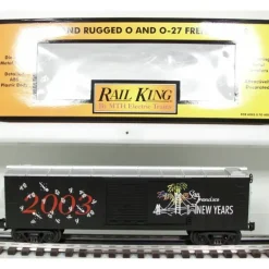 MTH 30-74045 O Gauge San Francisco New Year's 2003 Boxcar - Model Train Junction: Quality Parts and Art Supplies