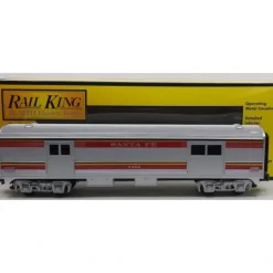 MTH 30-6103-1 O Gauge Santa Fe Streamlined Baggage Car #3482 LN/Box - Model Train Junction: Quality Parts and Art Supplies