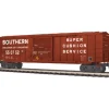 MTH 20-93457 O Gauge Southern 50' Box Car #550752 LN/Box - Model Train Junction: Quality Parts and Art Supplies