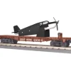 MTH 30-76340 O Gauge Southern Flatcarar w/ Airplane - Model Train Junction: Quality Parts and Art Supplies