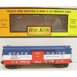 MTH 30-7473 O Gauge State of Maine Boxcar - Model Train Junction: Quality Parts and Art Supplies