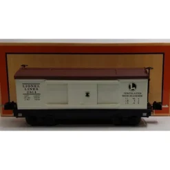 MTH 11-70027 O Gauge Tinplate 2814 White & Brown Boxcar - Model Train Junction: Quality Parts and Art Supplies