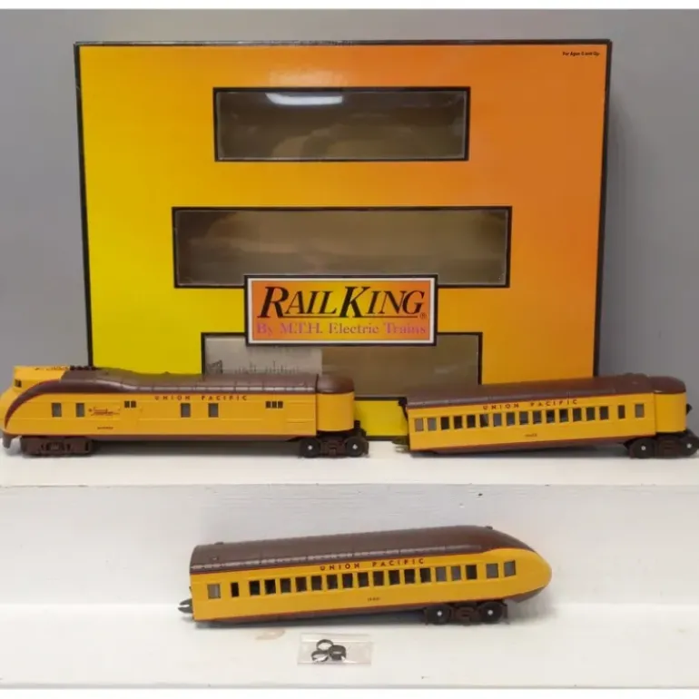 MTH 30-2197-1 O Gauge Union Pacific M10000 Diesel Passenger Train Set w/PS2 EX/Box - Model Train Junction: Quality Parts and Art Supplies