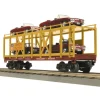 MTH 30-76310 O Gauge Union Pacific Auto Carrier Flatcar w/ 4 69 Monzas #911530 - Model Train Junction: Quality Parts and Art Supplies
