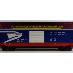 MTH 20-93104 O Gauge USPS 50' Single Door Boxcar #2002 LN/Box - Model Train Junction: Quality Parts and Art Supplies