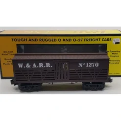 MTH 30-7114 O Gauge W & A.R.R. 19th Century Stock Car #1270 NIB - Model Train Junction: Quality Parts and Art Supplies