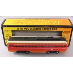 MTH 30-2513-0 O Gauge WP PCC Electric Street Car #5000 EX/Box - Model Train Junction: Quality Parts and Art Supplies