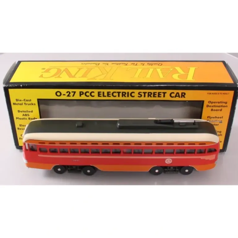 MTH 30-2513-0 O Gauge WP PCC Electric Street Car #5000 EX/Box - Model Train Junction: Quality Parts and Art Supplies