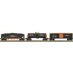 MTH 30-7045 O Harley-Davidson RailKing Freight Car Set (Set of 3) - Model Train Junction: Quality Parts and Art Supplies