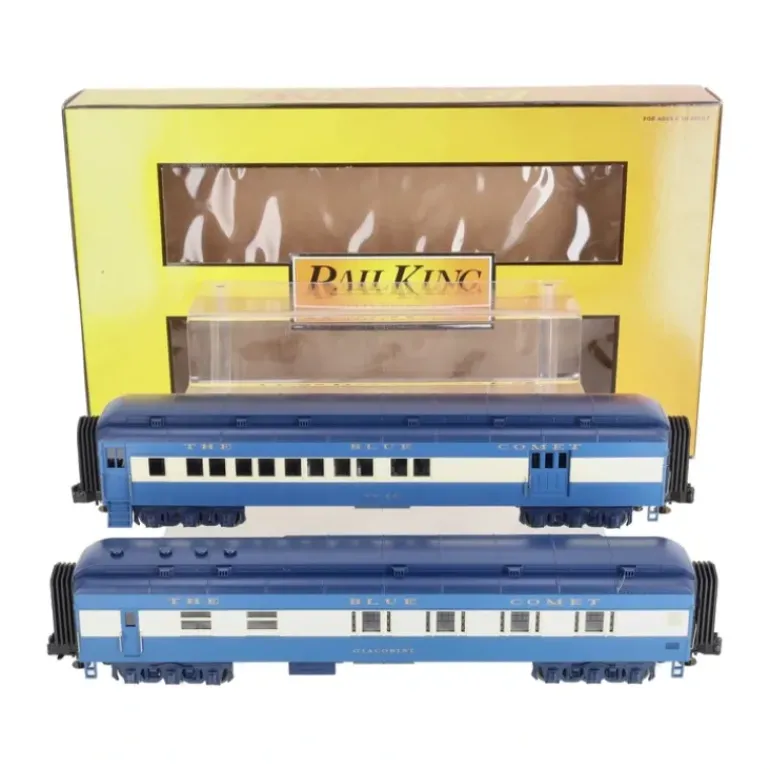 MTH 30-6902 O Jersey Central 60' Madison Combo/Diner Passenger Set (Set of 2) LN/Box - Model Train Junction: Quality Parts and Art Supplies