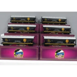 MTH 20-90439 O Kansas City Southern 3-Bay Centerflow Hopper Car Set (Set of 6) - Model Train Junction: Quality Parts and Art Supplies