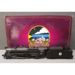 MTH 20-3199-1 O Lehigh & New England 2-8-2 L-1 Mikado Steam Loco & Tender w/PS2 - Model Train Junction: Quality Parts and Art Supplies