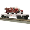 MTH 30-76314 O Lehigh Valley Flat Car with 32 Buffalo Type 50 Fire Truck - Model Train Junction: Quality Parts and Art Supplies