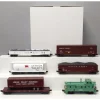 MTH 20-90030 O Lehigh Valley Premier Freight Cars (Set of 6) EX/Box - Model Train Junction: Quality Parts and Art Supplies
