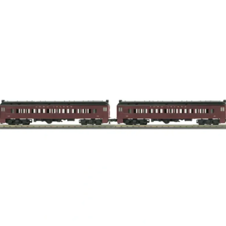 MTH 30-2648-3 O Long Island Railroad 2-Car MU Passenger Non-Powered Set - Model Train Junction: Quality Parts and Art Supplies