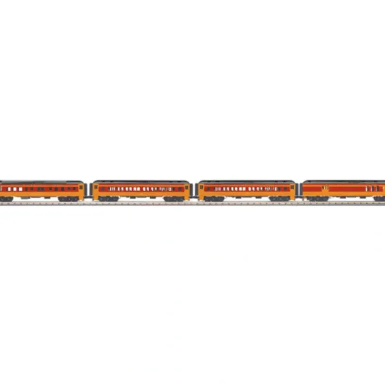 MTH 30-69139 O Milwaukee Road 60' Madison Passenger Car Set (Set of 4) - Model Train Junction: Quality Parts and Art Supplies