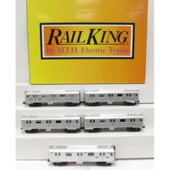 MTH 30-2797-1 O MTA R142A Series Subway Set w/Proto-Sound 2.0 (Set of 5) - Model Train Junction: Quality Parts and Art Supplies