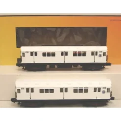 MTH 30-2372-3 O MTA World's Fair R-12 Subway Add-On Non Powered Set (Set of 2) - Model Train Junction: Quality Parts and Art Supplies