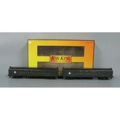 MTH 30-2846-3 O New York Central MU Passenger Add-On Non-Powered Set (Set of 2) - Model Train Junction: Quality Parts and Art Supplies