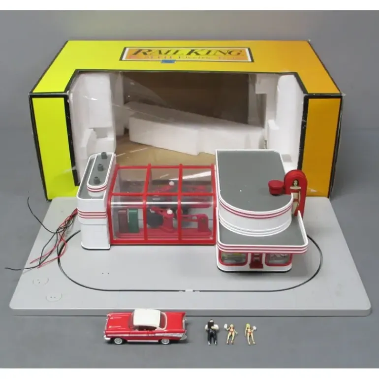 MTH 30-9167 O Operating Bikini Car Wash - Model Train Junction: Quality Parts and Art Supplies
