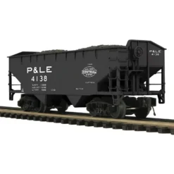 MTH 20-97679 O Pittsburgh & Lake Erie 2-Bay Offset Hopper Car #4138 - Model Train Junction: Quality Parts and Art Supplies