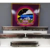 MTH 20-65152 O Santa Fe 70' Streamlined Smooth-Side Passenger Set (Set of 5) - Model Train Junction: Quality Parts and Art Supplies