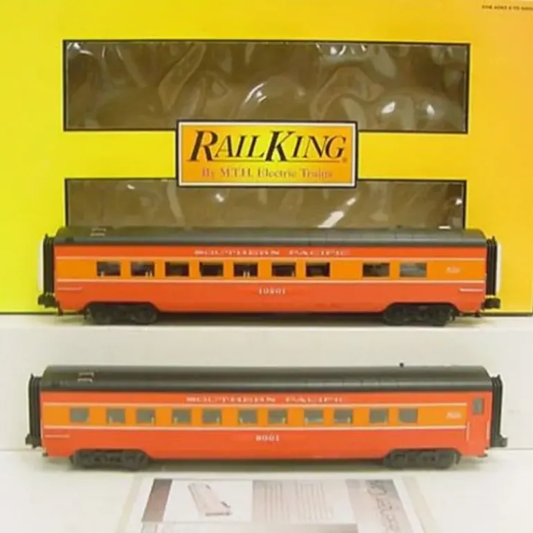 MTH 30-6744 O SP 60' Streamlined ABS Sleeper/Diner Passenger Car Set (Set of 2) LN/Box - Model Train Junction: Quality Parts and Art Supplies